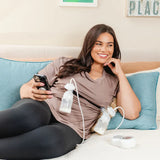 Motif Duo Double Electric Breast Pump with Hands-Free Pumping Bra